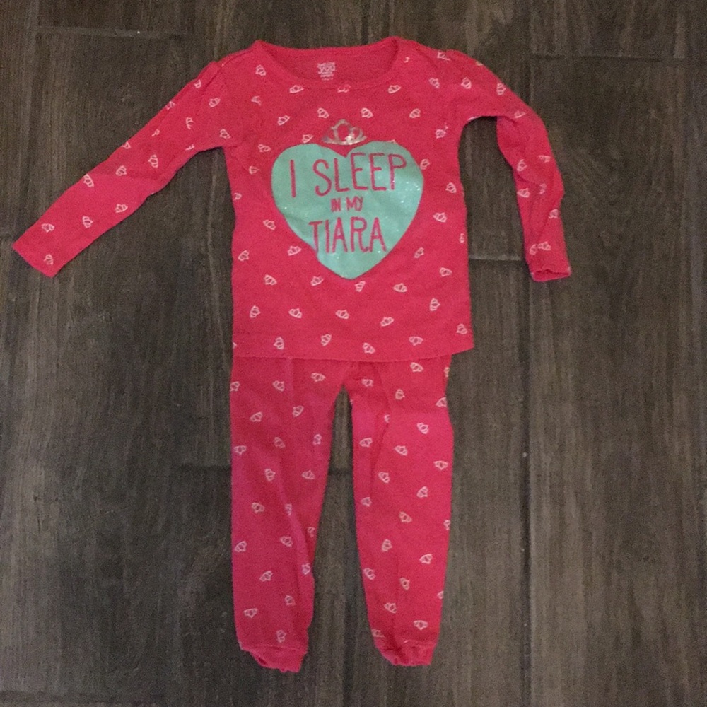 2 sets of footless pjs by Carters.
